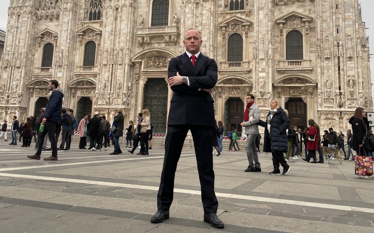 Niklas Lindahl in Milan